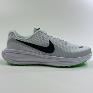 Nike Revolution 8 White Green Mens Size 8 Shoes Athletic Running Low HJ9198-105